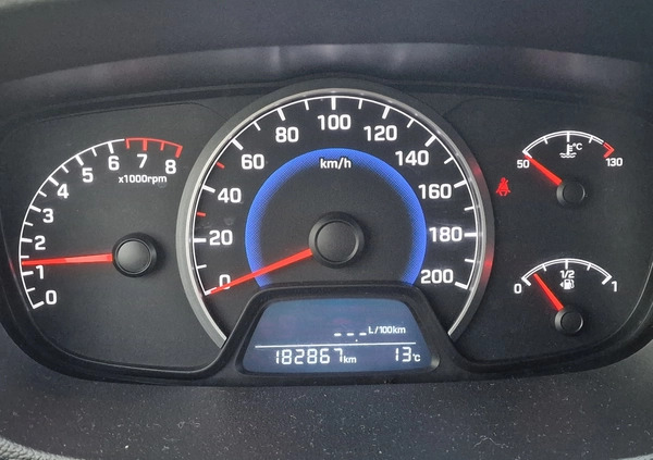 Hyundai i10 cena 20300 przebieg: 182000, rok produkcji 2014 z Kalisz małe 704